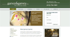 Desktop Screenshot of garveycpa.com